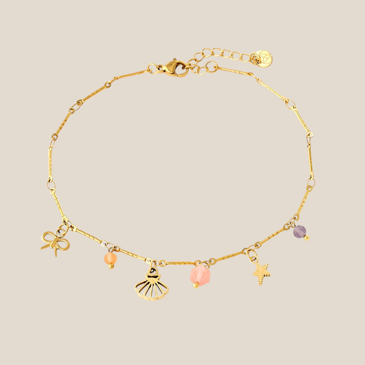 Many Sweet Charms Fußkette