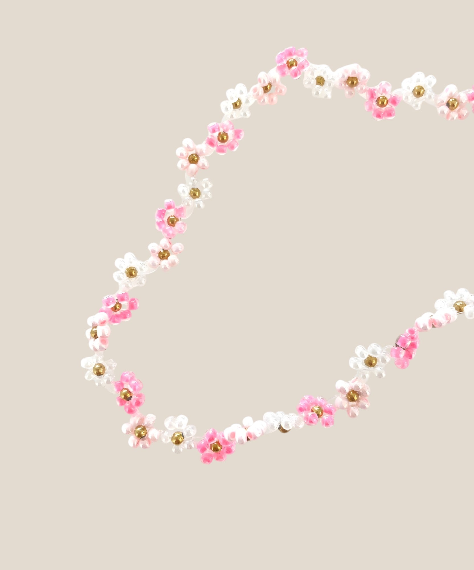 Only Varitious Color Beads Flowers Summer Fußkette