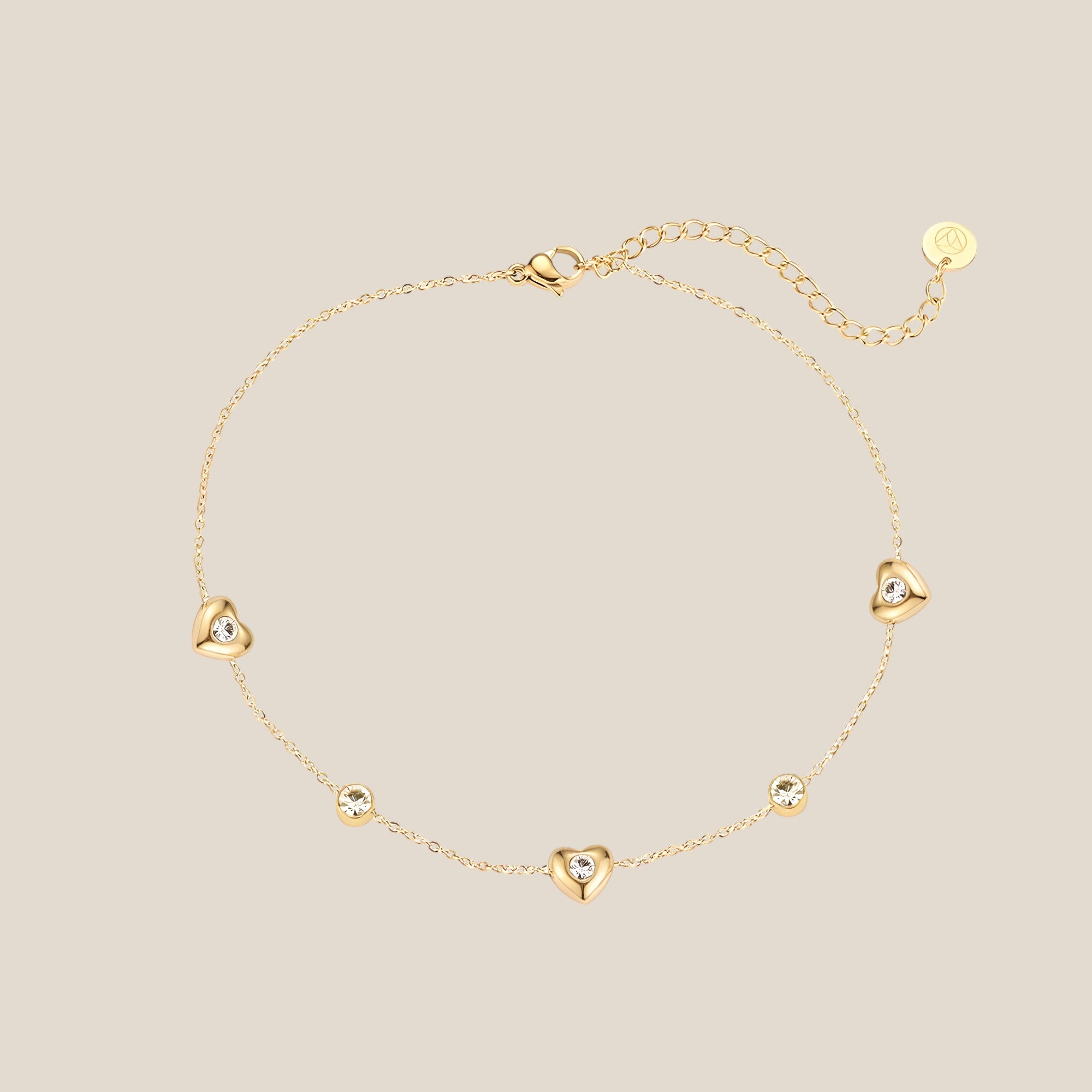 Hearts Enlightened Fußkette