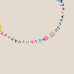 LIVING FREE Beads Fußkette
