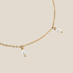 Gloria Hanging Pearls Fußkette