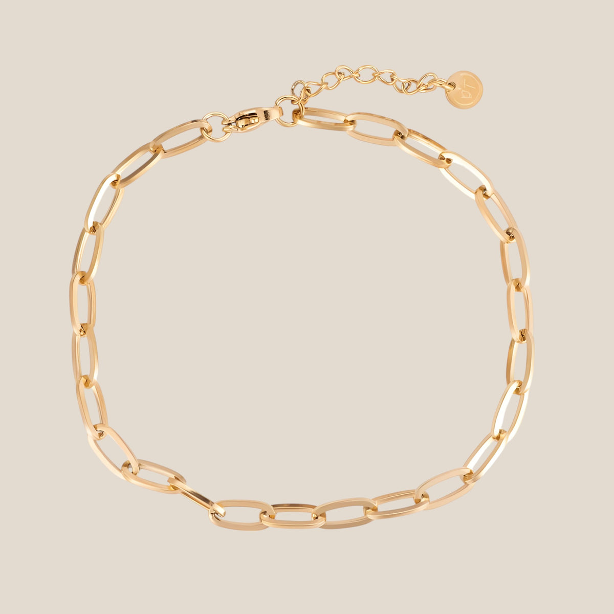 Round Teresa Fußkette