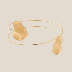 Double Heart Arm Cuff