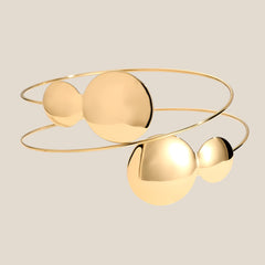 Double Plates Arm Cuff