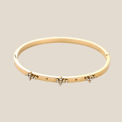 Vintage Diamond Cross Armband