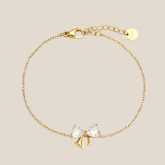 Vintage Bowtie With Diamond Armband