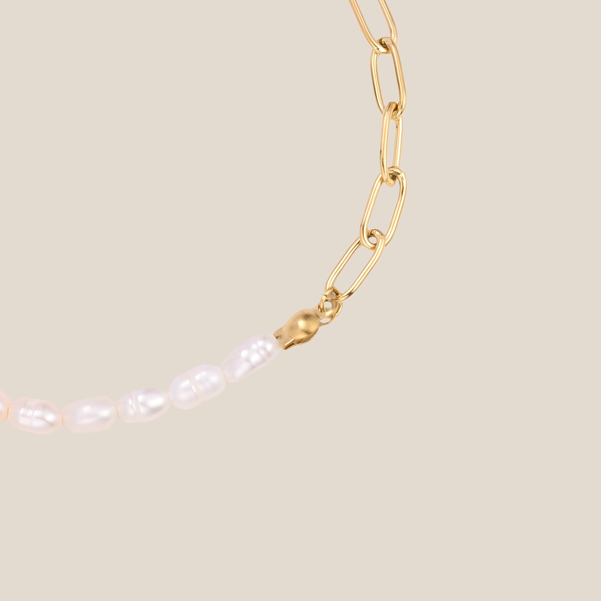 Perle Und Kette Armband