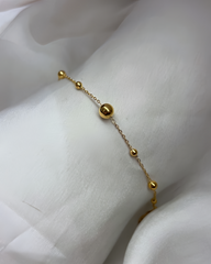 Round Balls Edelstahl Armband