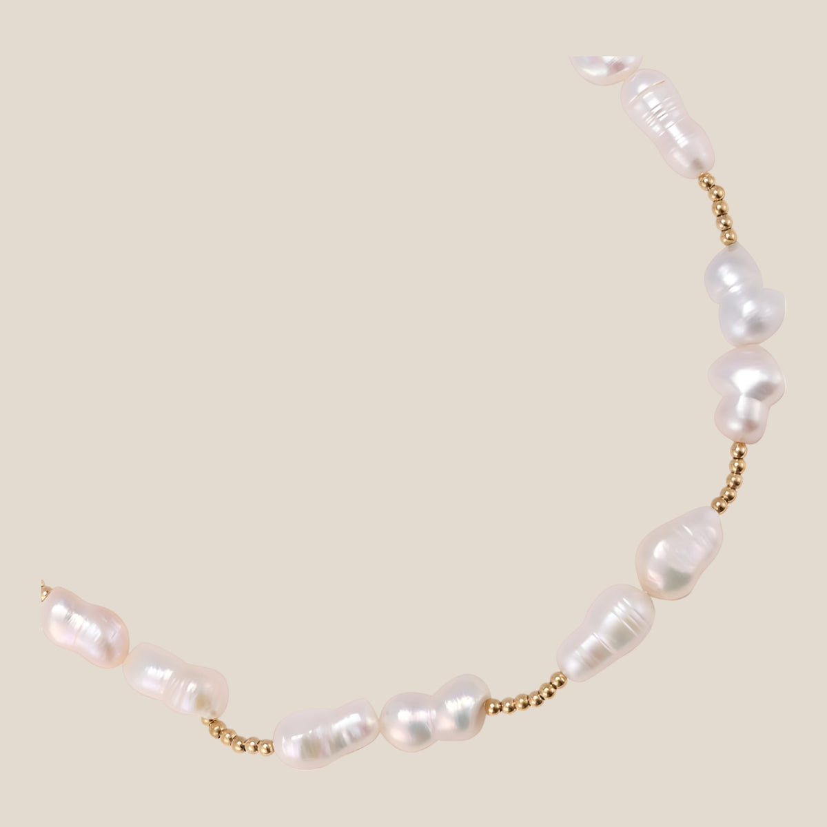 Calabash Barock Pearl Halskette