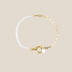 Artificial Pearls Armband