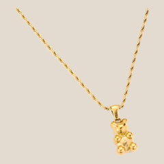 Twisting Chain and Bear Halskette
