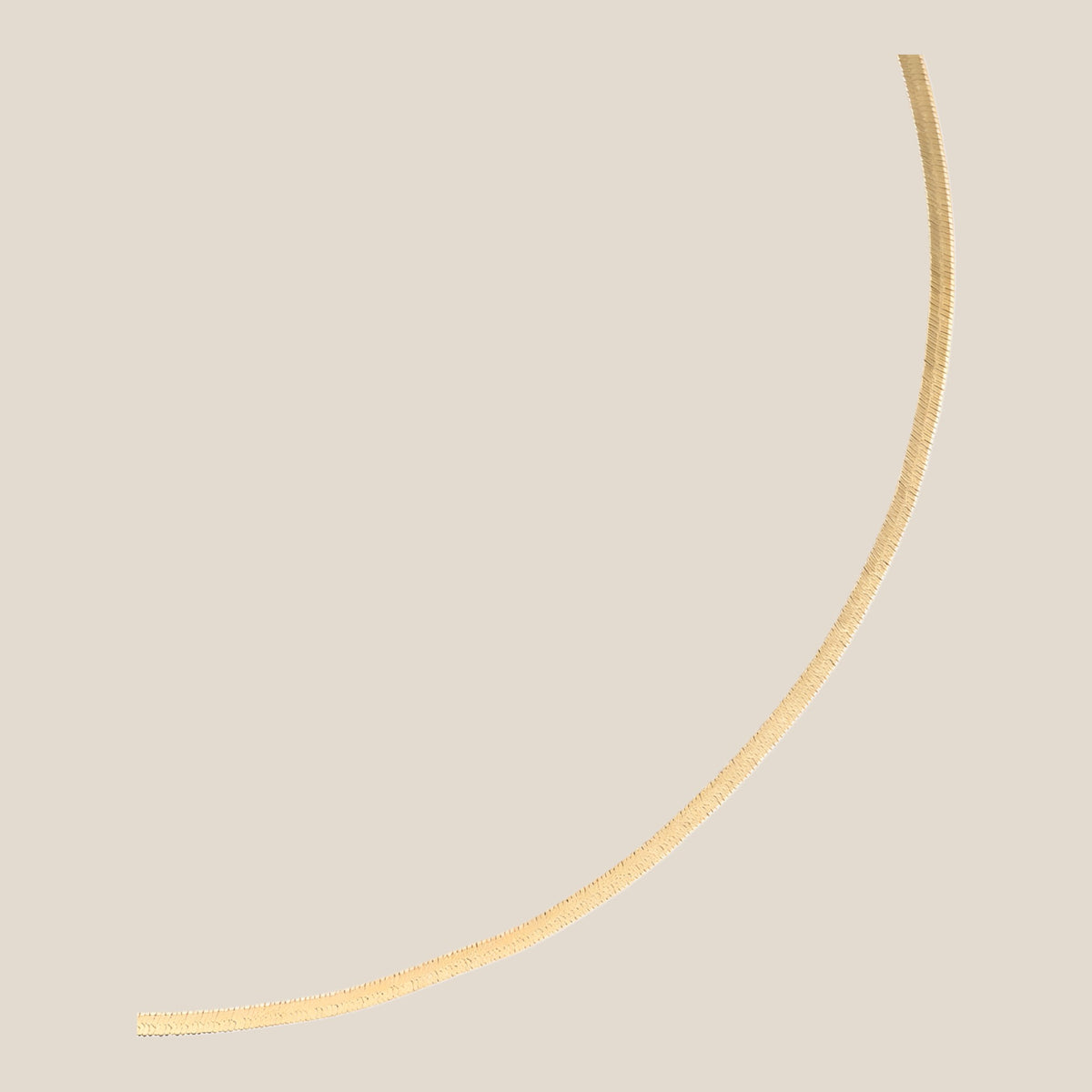 2mm Silky Band Halskette