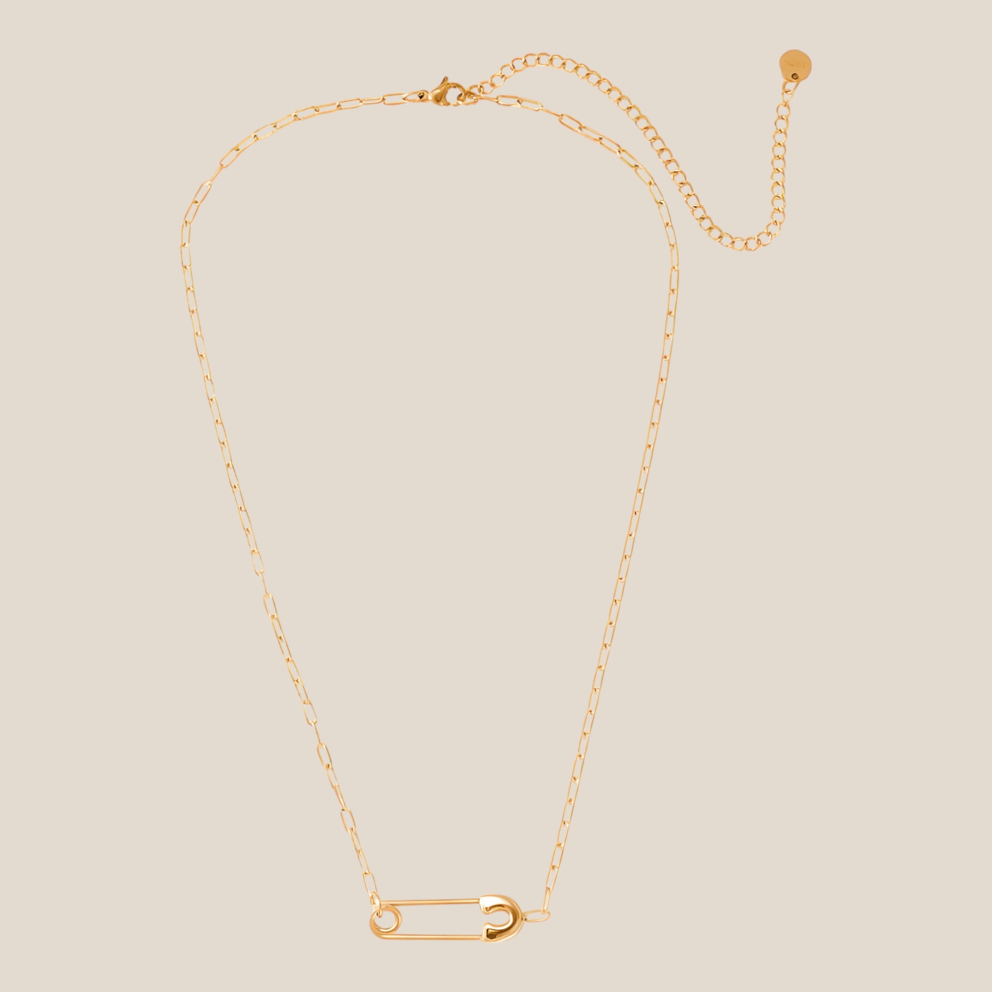 Big Safety Pin Kette