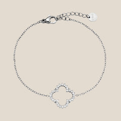 Diamond Lucky Flower Armband