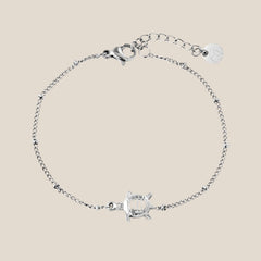One Turtle Edelstahl Armband