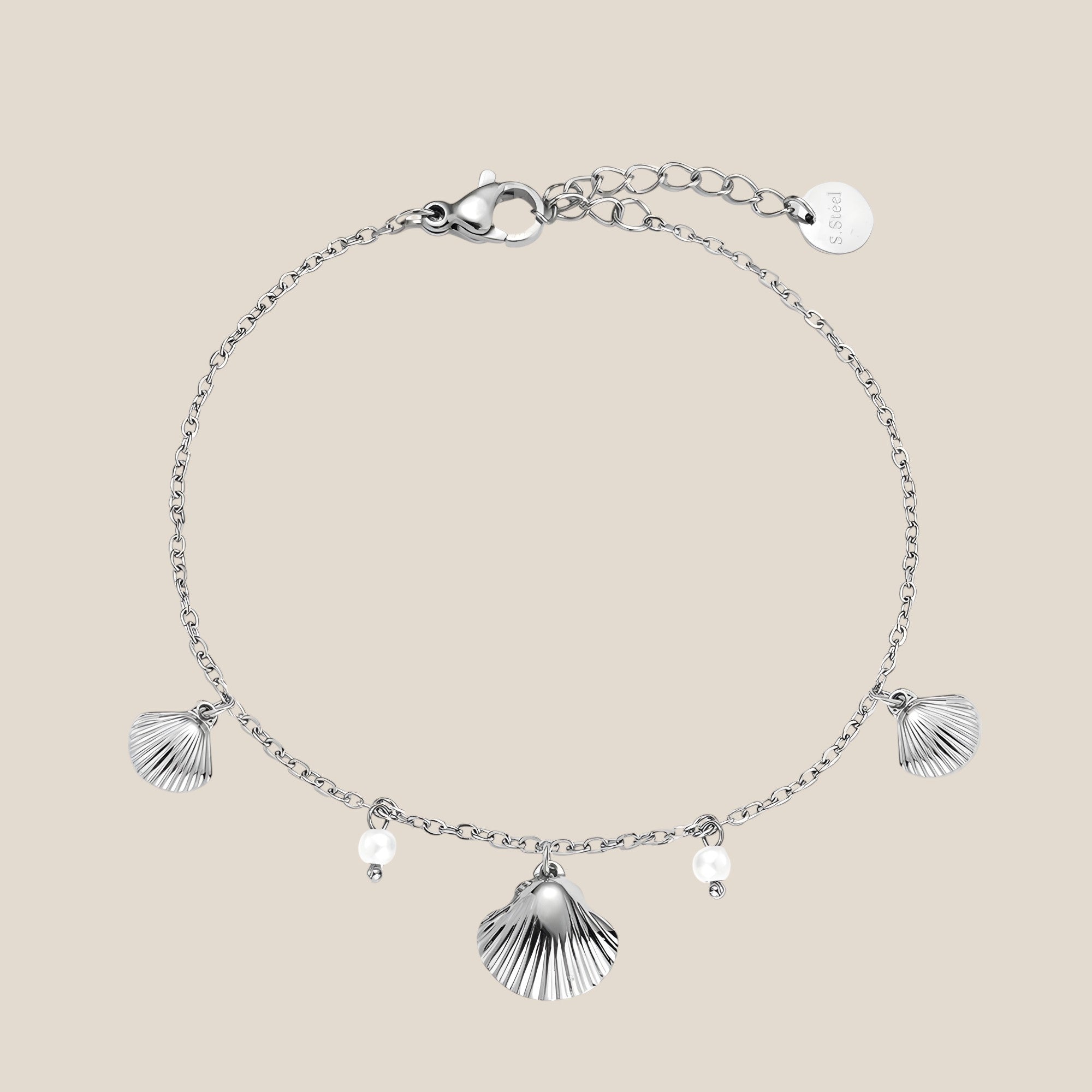 Pearl Small Shells Armband
