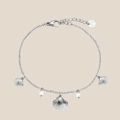 Pearl Small Shells Armband