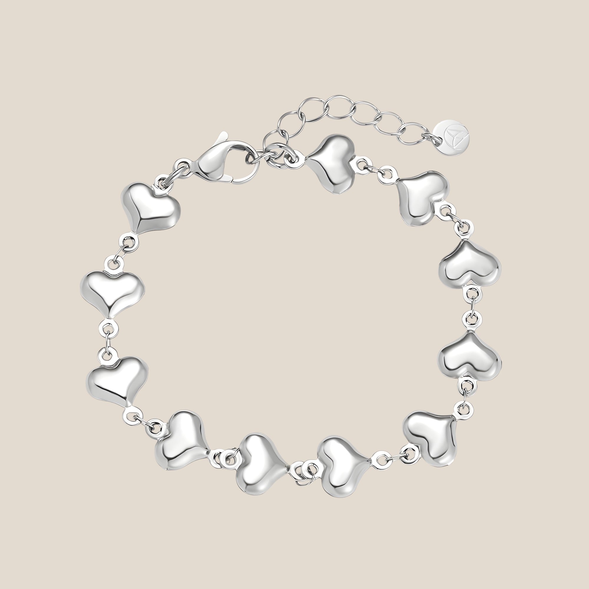 Hearts Chain Armband
