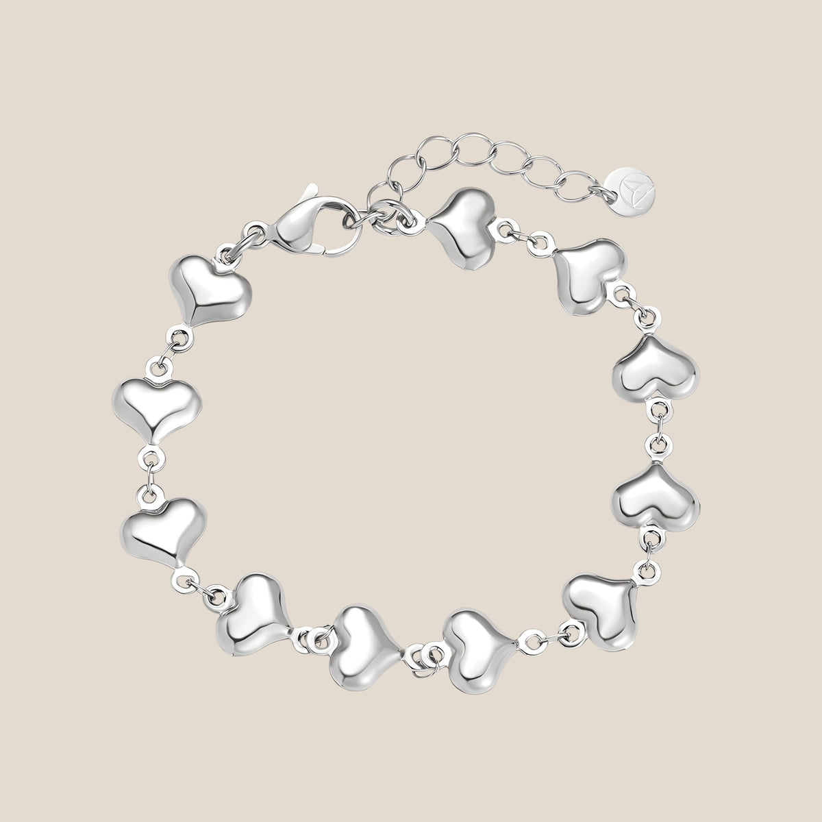 Hearts Chain Armband