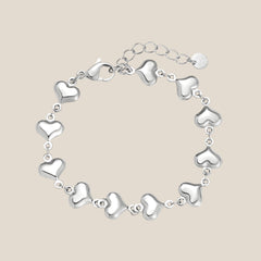 Hearts Chain Armband