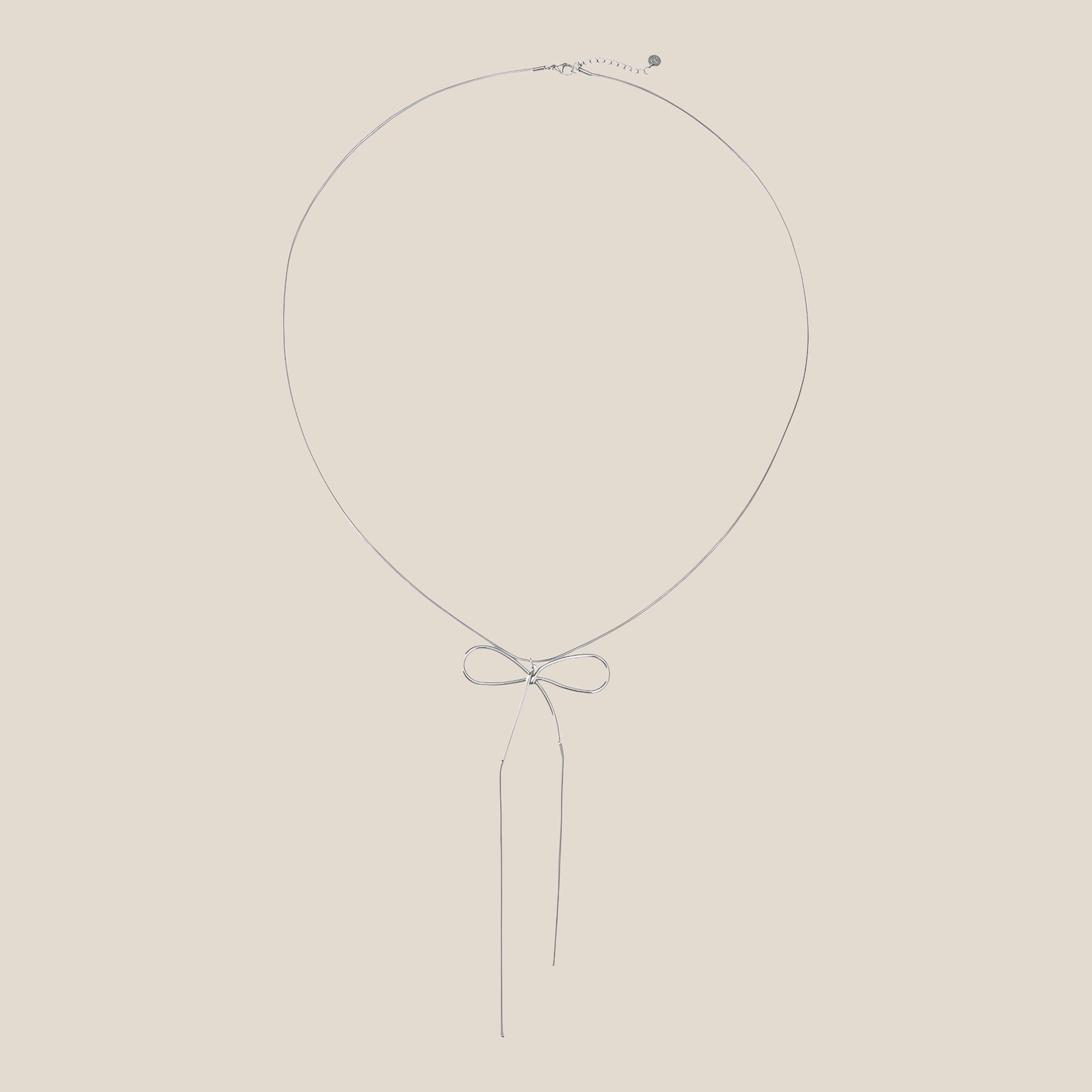 Bowtie Smiple Chain Halskette