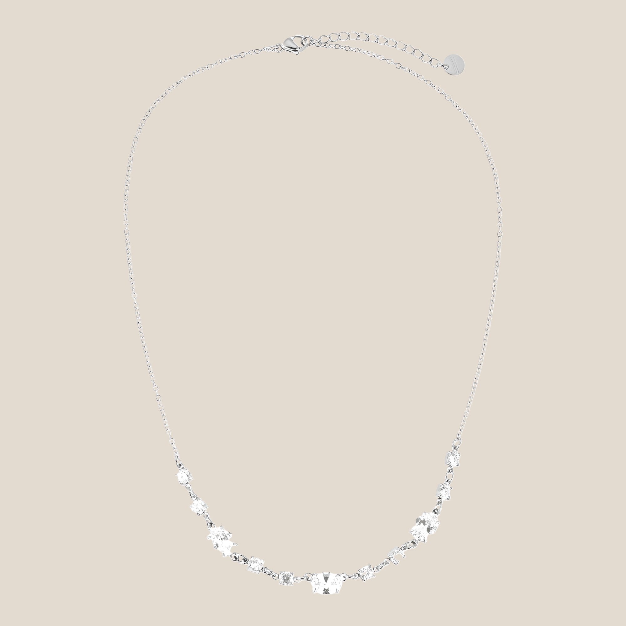 Multiple Diamonds Halskette