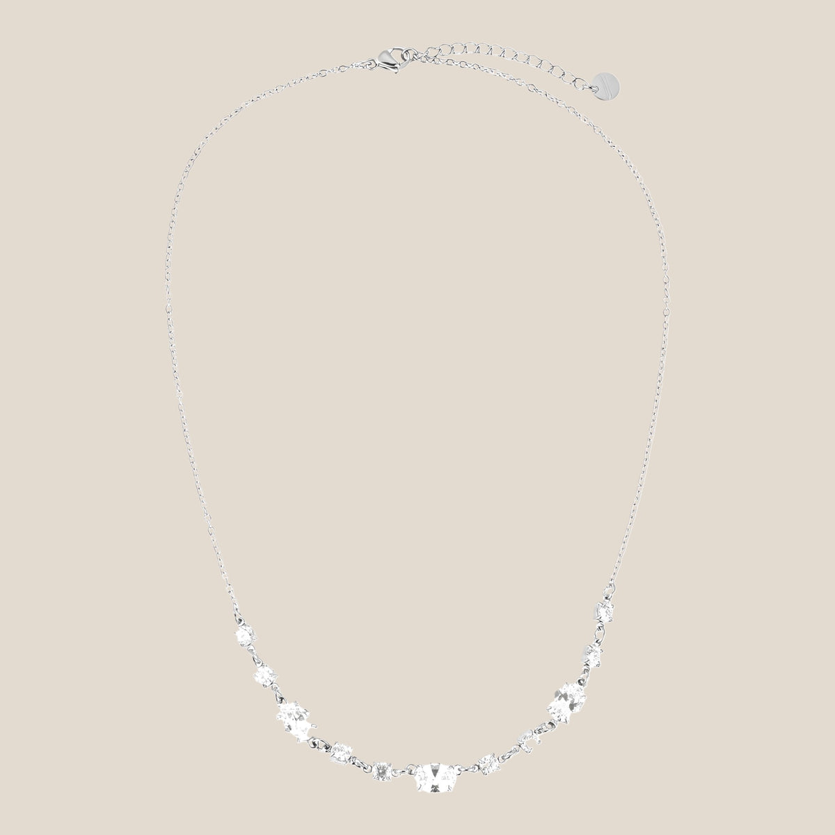 Multiple Diamonds Halskette