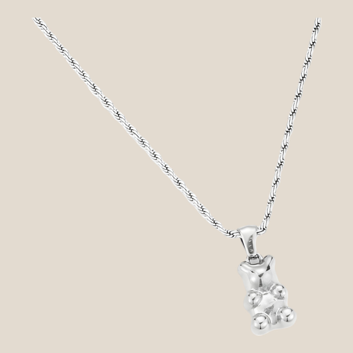 Twisting Chain and Bear Halskette