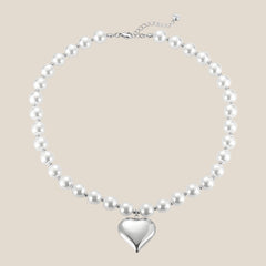 Noble Heart & Pearls Halskette