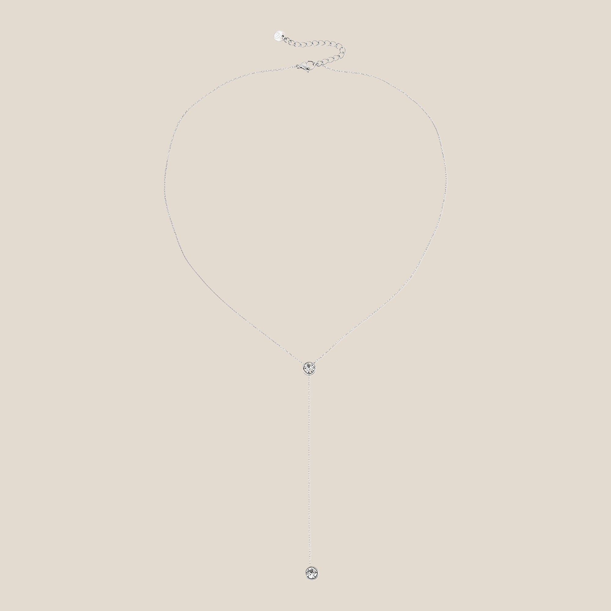 Pendulum Orb Diamond Halskette
