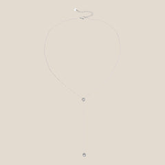 Pendulum Orb Diamond Halskette