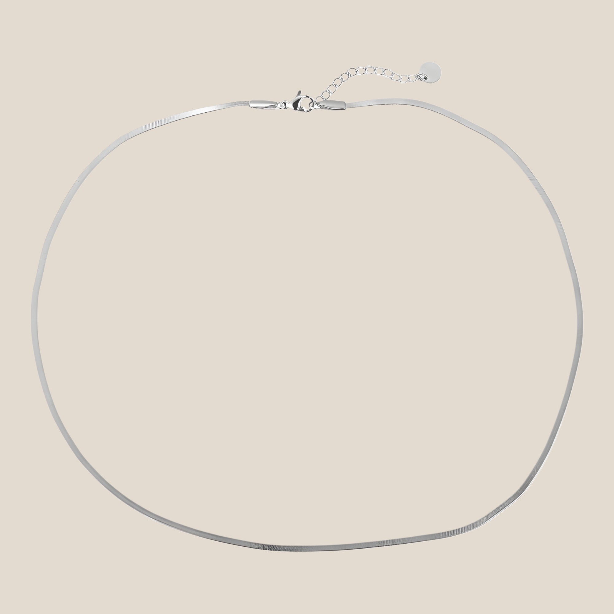 2mm Silky Band Halskette