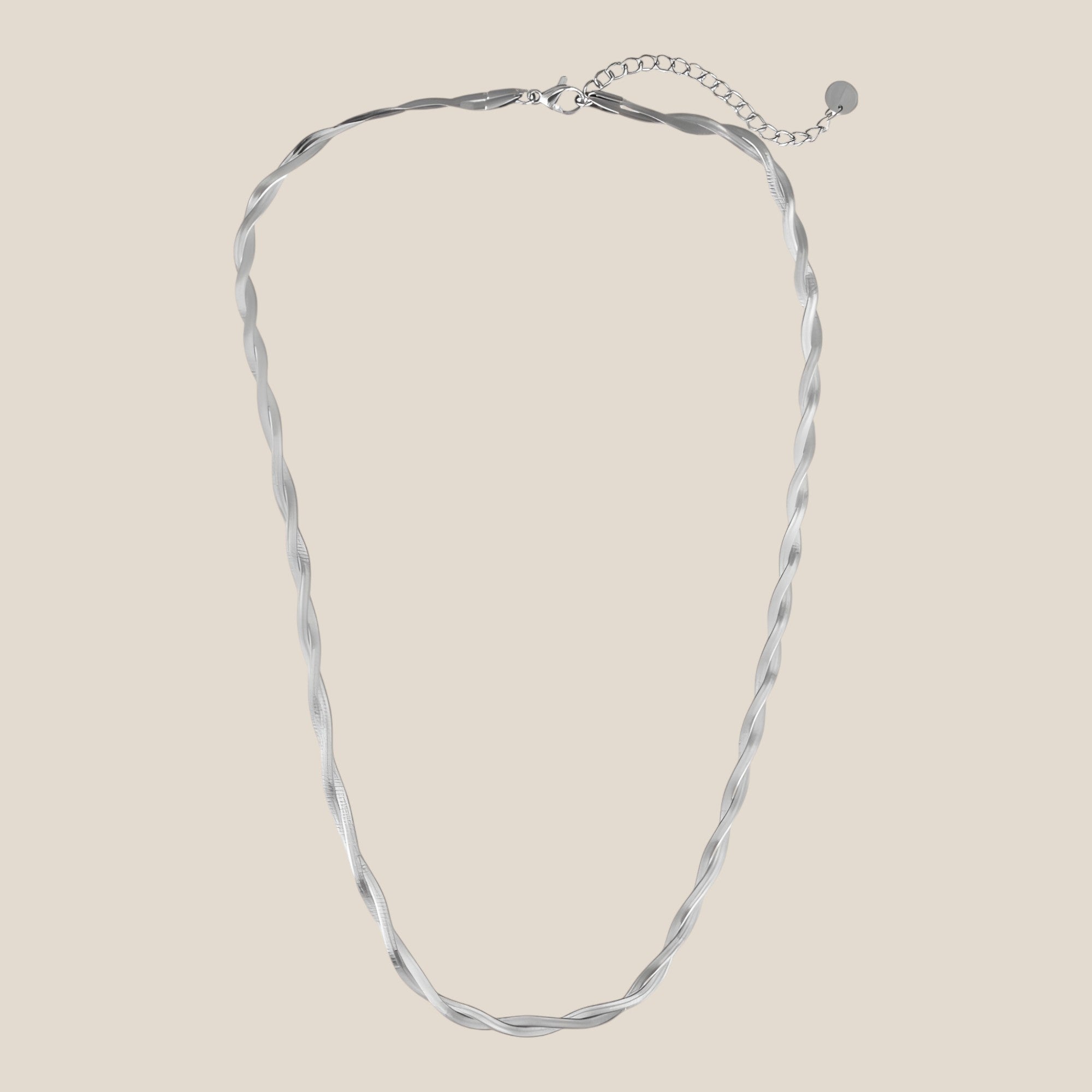 Twisted Snake Skin Kette
