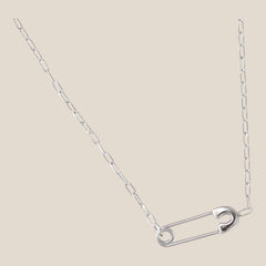 Big Safety Pin Kette