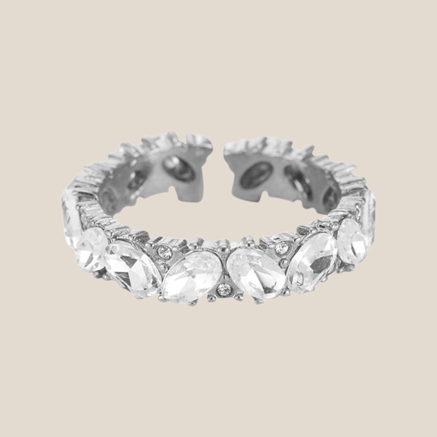 Mini Diamond Eggs Edelstahl Ring