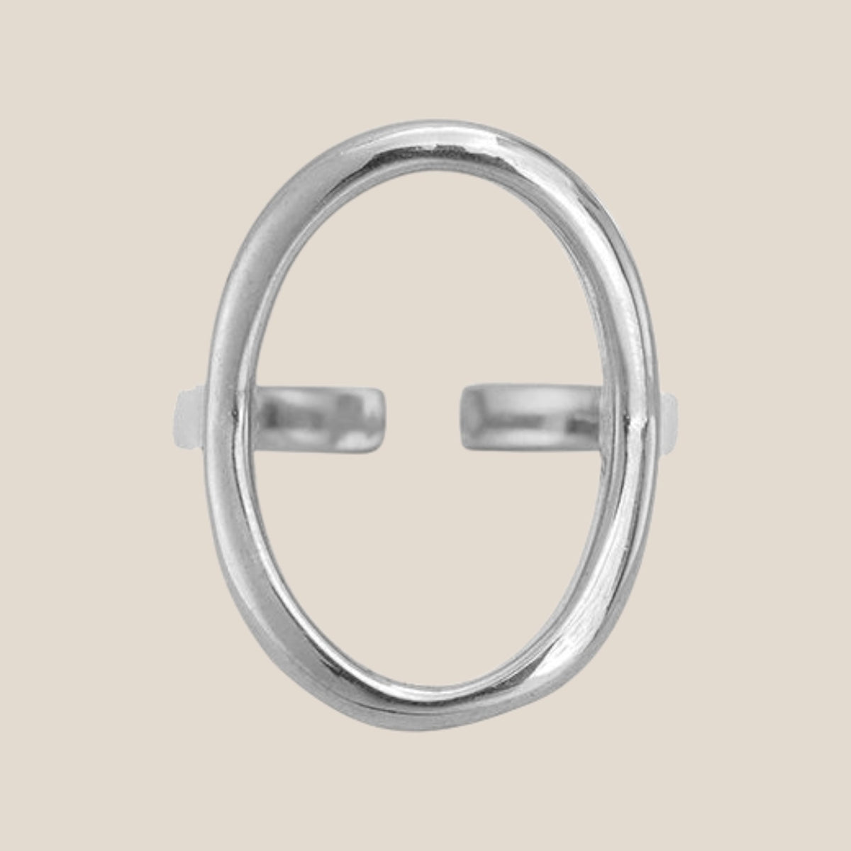 Huge Empty Cycle Edelstahl Ring