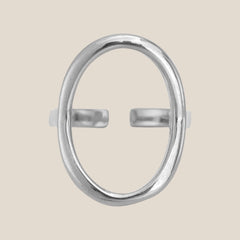 Huge Empty Cycle Edelstahl Ring