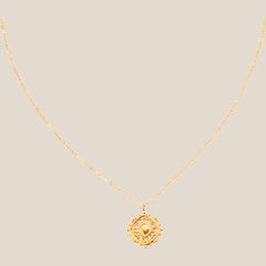 Hollow Pattern With Thin Chain Halskette
