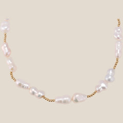 Calabash Barock Pearl Halskette