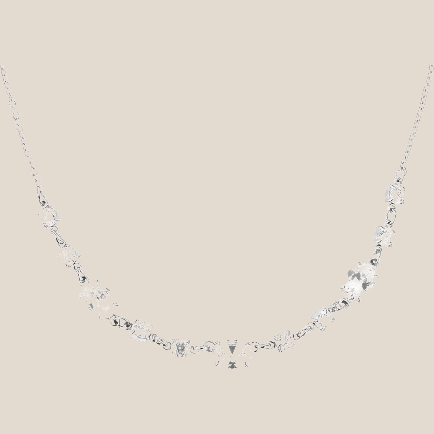 Multiple Diamonds Halskette