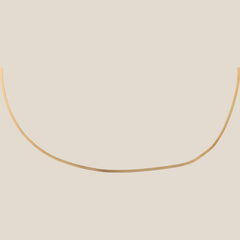 2mm Silky Band Halskette