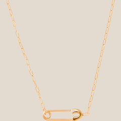 Big Safety Pin Kette